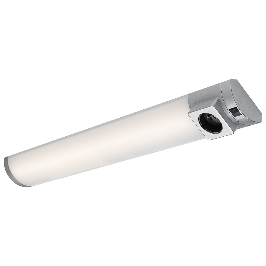 Rabalux - LED Onder keukenkastverlichting met stopcontact LED/8W/230V 4000K 68 cm zilver