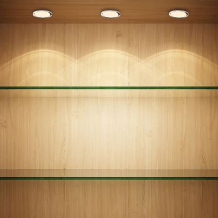 Rabalux - set van 3 dimbare LED-kastverlichting LED/1W/230V 4000K