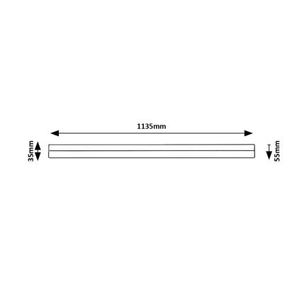 Rabalux - LED Onder keukenkast verlichting LED/24W/230V 4000K 113 cm wit