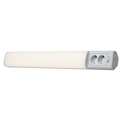 Rabalux - LED Onder keukenkast verlichting met 2 stopcontacten LED/15W/230V 4000K 70 cm wit