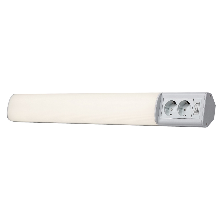 Rabalux - LED Onder keukenkast verlichting met 2 stopcontacten LED/15W/230V 4000K 70 cm wit