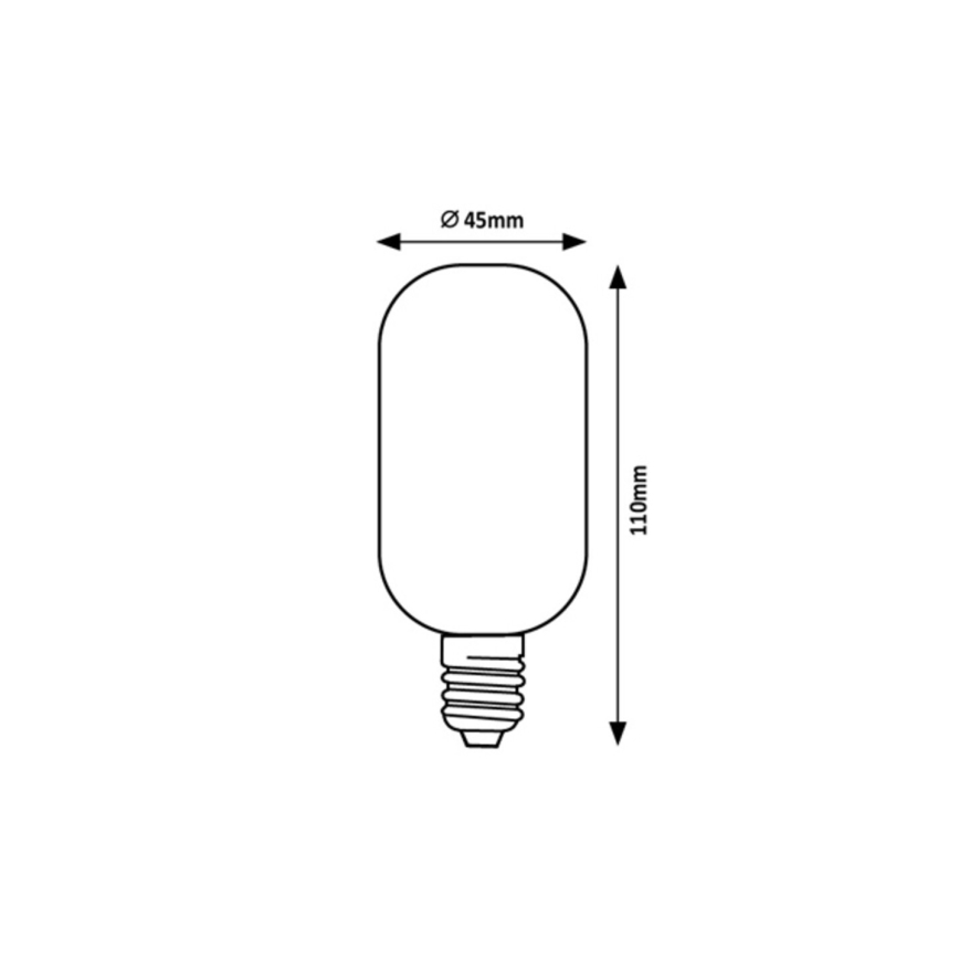 Rabalux - LED Lamp T45 E27/4W/230V 3000K