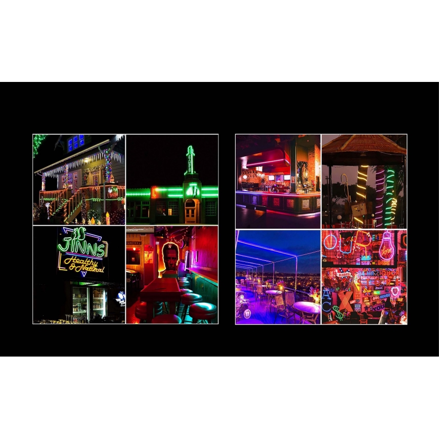 Rabalux - LED RGBW dimbare strip LED/21W/230V 5 m IP67 + afstandsbediening