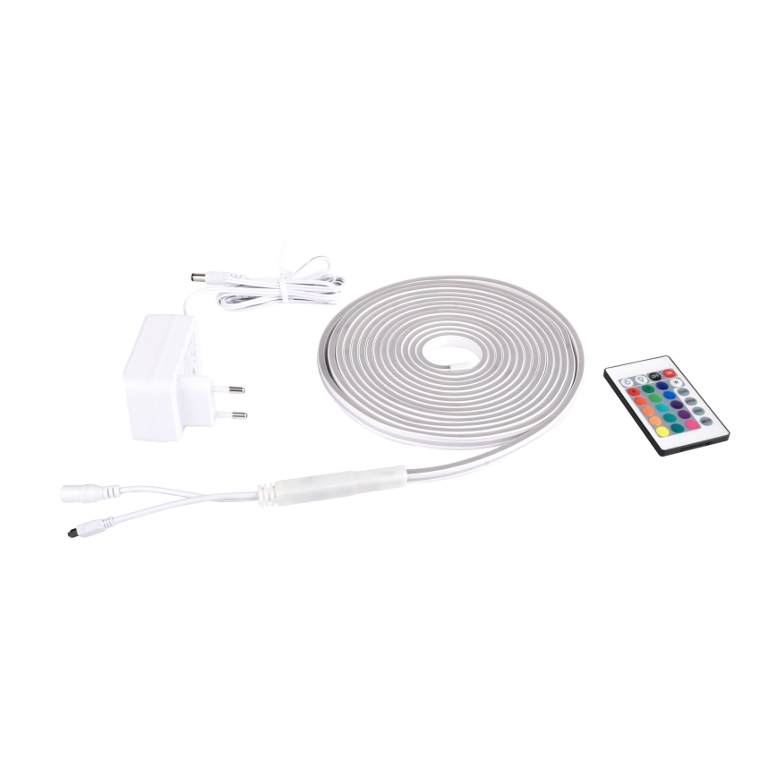 Rabalux - LED RGBW dimbare strip LED/21W/230V 5 m IP67 + afstandsbediening