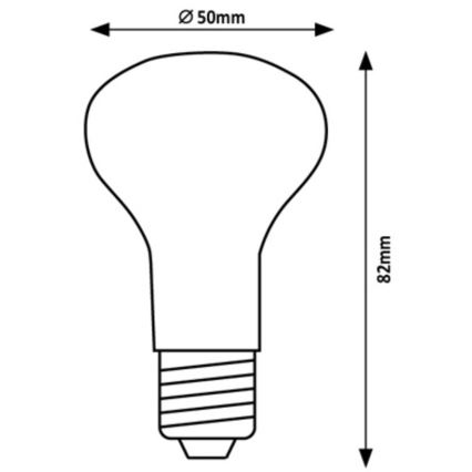 Rabalux - LED Lamp R50 E14/5W/230V 3000K