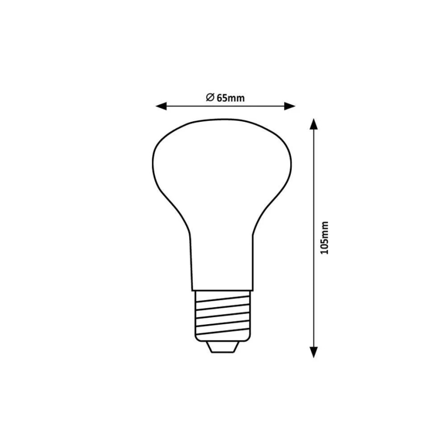 Rabalux - LED Lamp R63 E27/9W/230V 4000K
