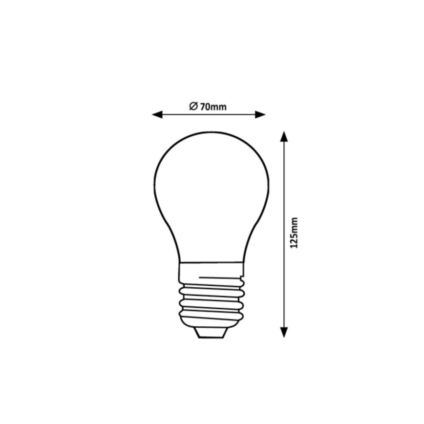 Rabalux - LED-filamentlamp A70 E27/18W/230V 4000K