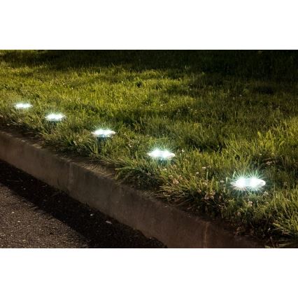 Rabalux - LED Buiten zonne-energie lamp met sensor LED/0,24W/1xAA 400 mAh zwart IP44