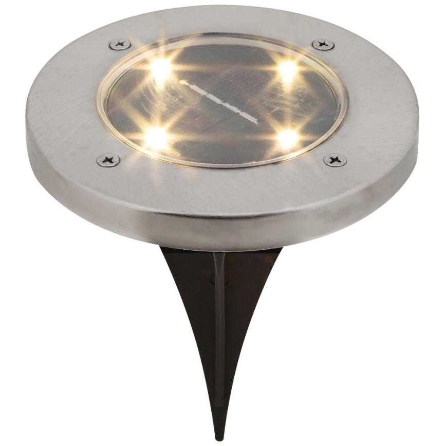 Rabalux - LED buitenzonnelamp met sensor LED/0,24W/1xAA IP44 zwart