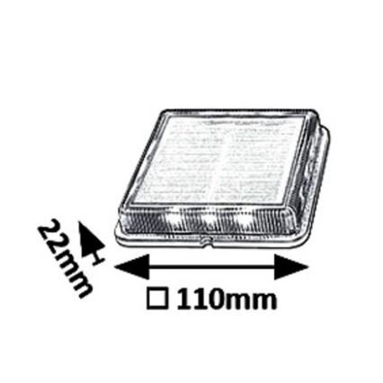 Rabalux - LED-buitenlamp op zonne-energie LED/1,5W/3,2V 4000K 500 mAh IP67