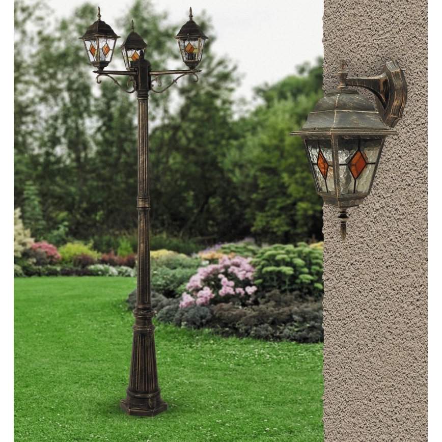 Rabalux - Buitenlamp 3xE27/60W/230V