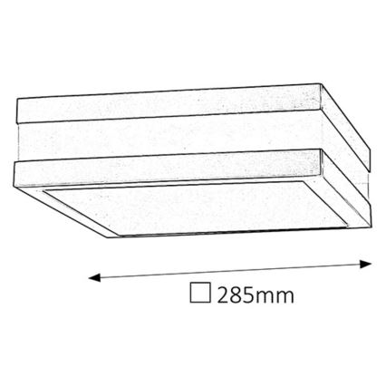 Rabalux - Buiten wandlamp 2xE27/11W/230V IP44