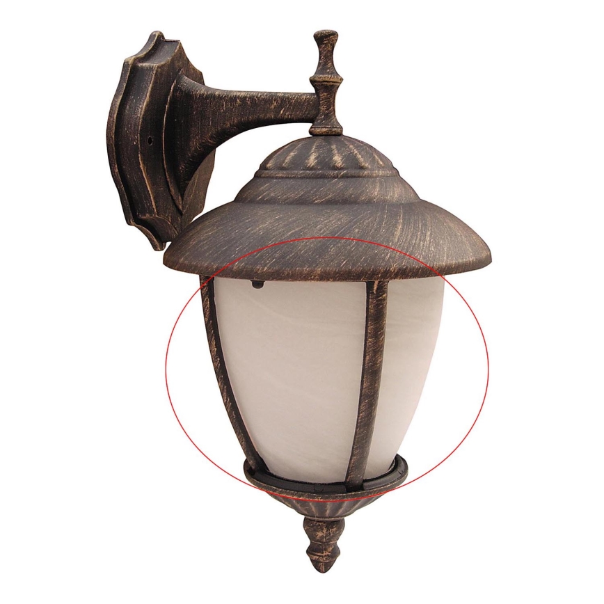Rabalux 8476 - Vervangingsglas voor buitenverlichting MADRID E27