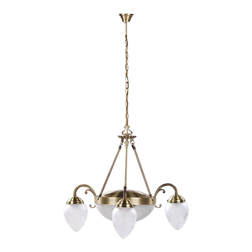 Rabalux 8633 - Hanglamp aan ketting ANNABELLA 3xE14/40W+2xE27/60W