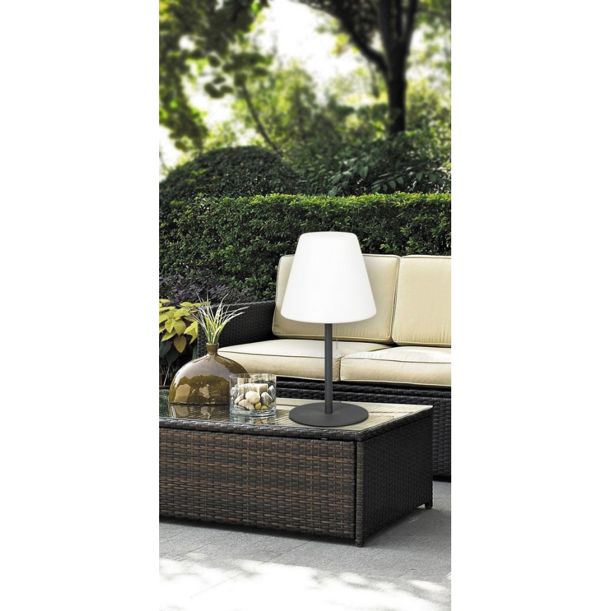 Rabalux 8658 - Tafellamp voor buiten LIDA 1xE27/23W IP44
