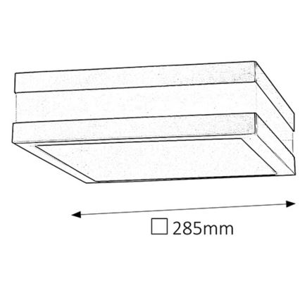 Rabalux - Buiten wandlamp 2xE27/11W/230V IP44