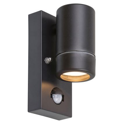 Rabalux 8834 - Wandlamp voor buiten met Sensor MEDINA 1xGU10/10W/230V