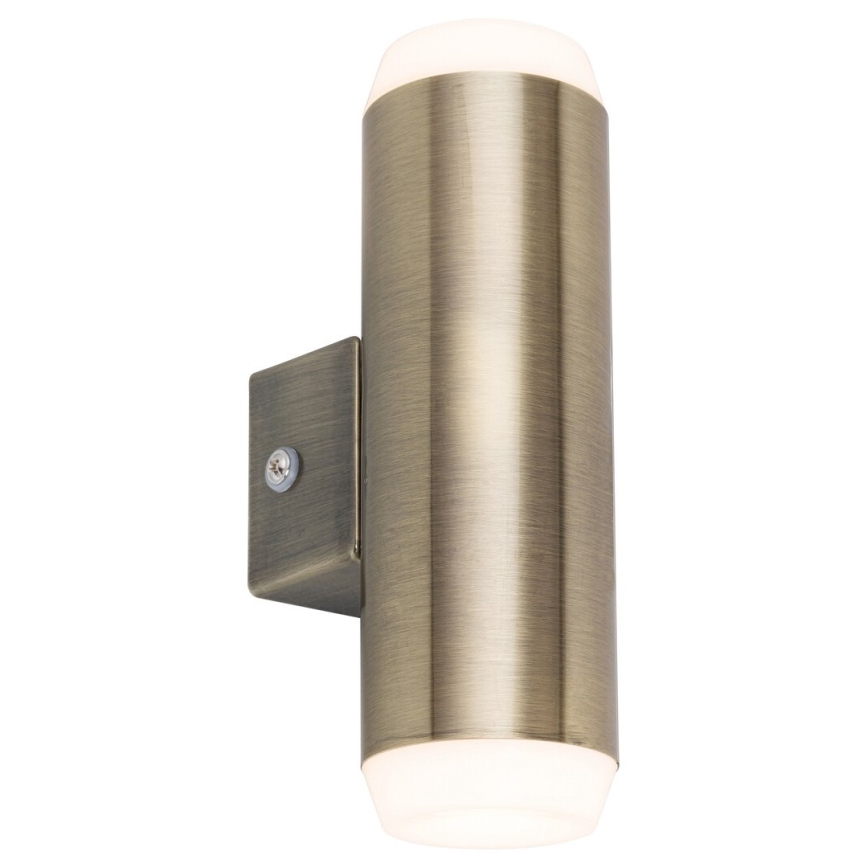 Rabalux - LED Wandlamp voor buiten 2xLED/4W/230V IP44 brons