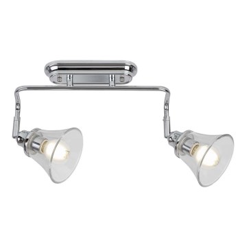 Rabalux - Badkamer inbouwspot 2xE14/40W/230V IP44
