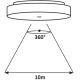 Rabalux - Badkamer LED Plafond Lamp met Bewegingssensor LED/18W/230V IP54 3000K/4000K/6000K