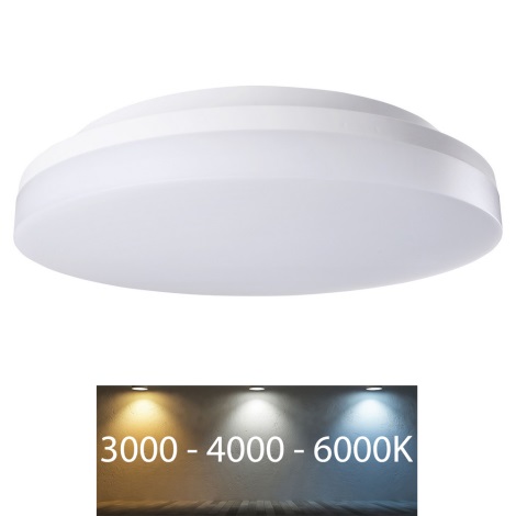 Nu Discriminatie stroomkring Rabalux - Badkamer LED Plafondlamp LED/24W/230V IP54 3000K/4000K/6000K |  Lampenmanie