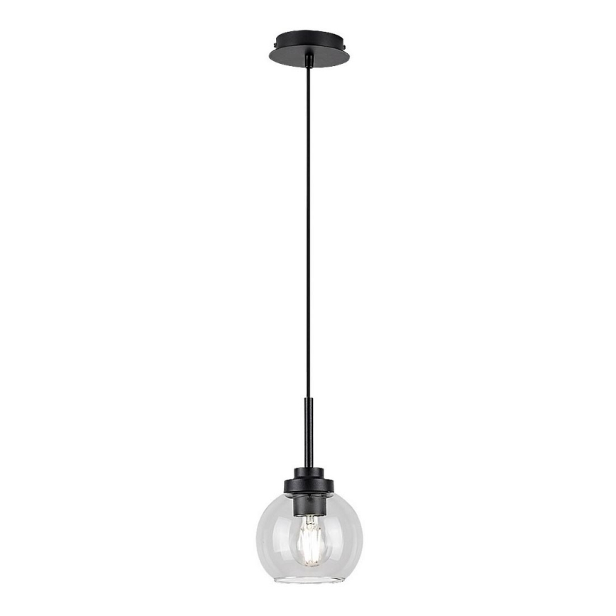 Rabalux - Bathroom Hanglamp aan een touw 1xE27/15W/230V zwart IP44