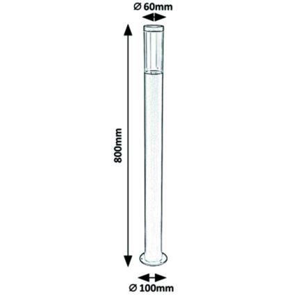 Rabalux - Buitenlamp 1x GU10 / 7W / 230V IP44