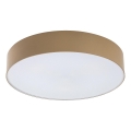 Rabalux - Buitenplafondlamp 3xE27/9W/230V Ø 39 cm IP43 beige