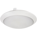Rabalux - Buitenplafondlamp met bewegingssensor 1xE27/9W/230V IP65 Ø 30 cm wit