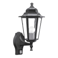 Rabalux - Buitenwandlamp met sensor 1xE27/60W/230V