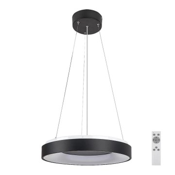 Rabalux - Dimbare LED hanglamp aan een koord LED/38W/230V 3000-6500K zwart + afstandsbediening