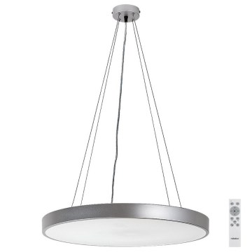 Rabalux - Dimbare LED hanglamp aan een koord LED/60W/230V zilver 3000-6000K + afstandsbediening