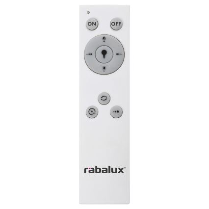 Rabalux - Dimbare LED Plafond Lamp LED/38W/230V wit + afstandsbediening 3000-6500K