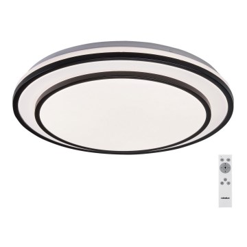 Rabalux - Dimbare LED Plafond Lamp LED/40W/230V 3000-6500K zwart + afstandsbediening