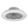 Rabalux - Dimbare LED Plafond Lamp met Ventilator LED/30W/230V + afstandsbediening 3000-6500K