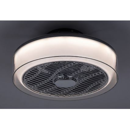 Rabalux - Dimbare LED Plafond Lamp met Ventilator LED/30W/230V + afstandsbediening 3000-6000K