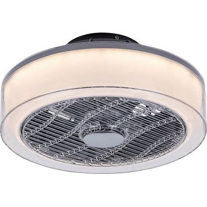 Rabalux - Dimbare LED Plafond Lamp met Ventilator LED/30W/230V + afstandsbediening 3000-6000K