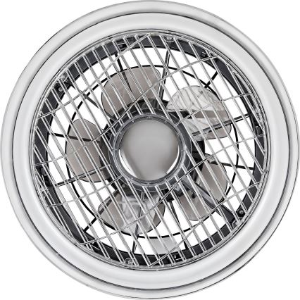 Rabalux - Dimbare LED Plafond Lamp met Ventilator LED/30W/230V + afstandsbediening 3000-6000K