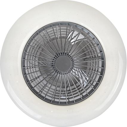 Rabalux - Dimbare LED Plafond Lamp met Ventilator LED/30W/230V + afstandsbediening 3000-6500K