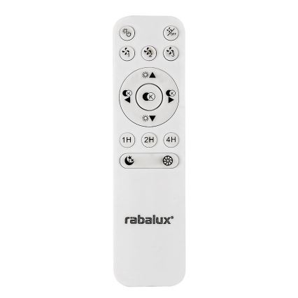 Rabalux - Dimbare LED Plafond Lamp met Ventilator LED/40W/230V 3000-6500K + afstandsbediening