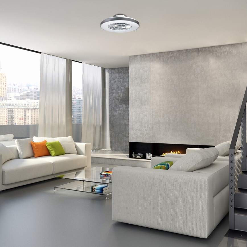 Rabalux - Dimbare LED Plafond Lamp met Ventilator LED/40W/230V 3000-6500K + afstandsbediening