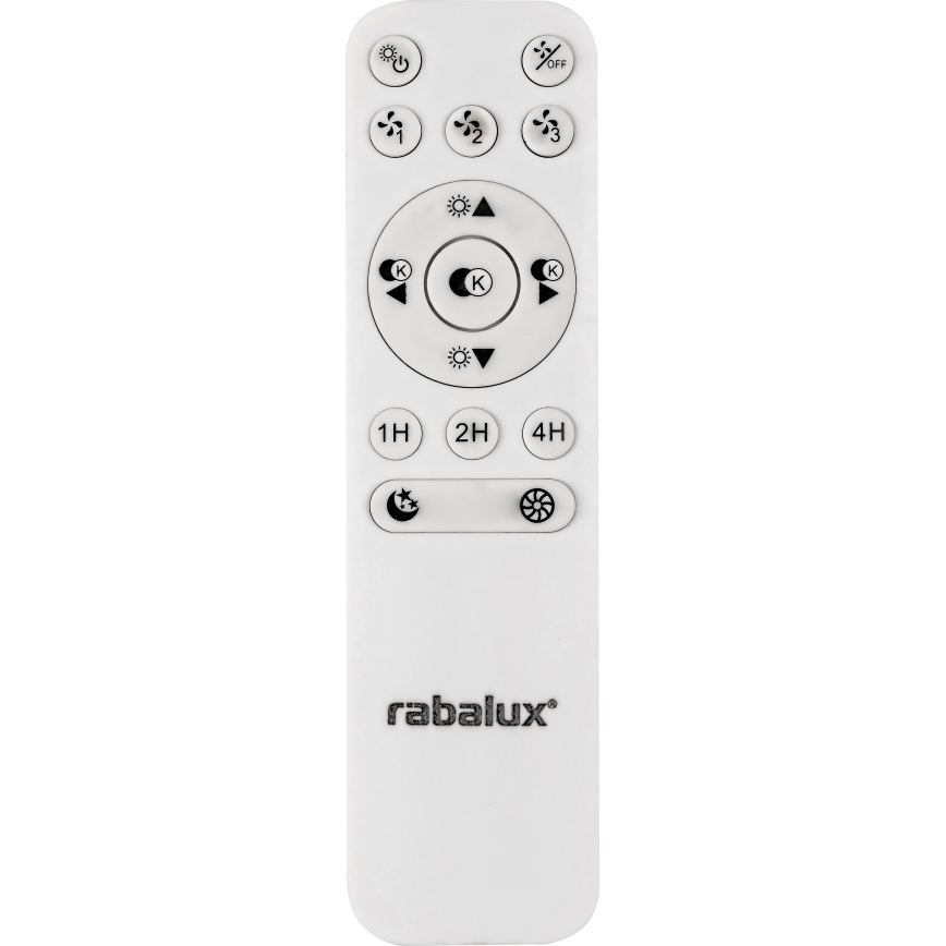 Rabalux - Dimbare LED Plafond Lamp met Ventilator LED/40W/230V 3000-6500K + afstandsbediening