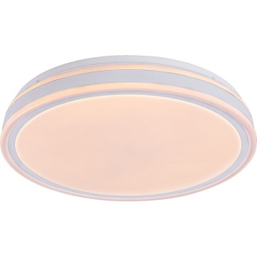 Rabalux - Dimbare LED-plafondlamp LED/23W/230V 3000-6500K pr. 38,5 cm zwart + afstandsbediening