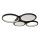 Rabalux - Dimbare LED plafondlamp LED/40W/230V 3000-6500K + afstandsbediening