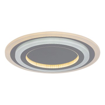 Rabalux - Dimbare LED-plafondlamp LED/56W/230V 3000/4000/6000K, mat chroom, met afstandsbediening, Ø 45 cm