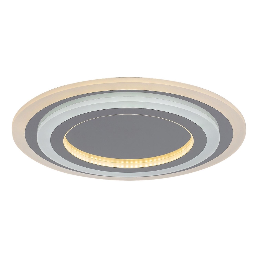Rabalux - Dimbare LED-plafondlamp LED/56W/230V 3000/4000/6000K, mat chroom, met afstandsbediening, Ø 45 cm