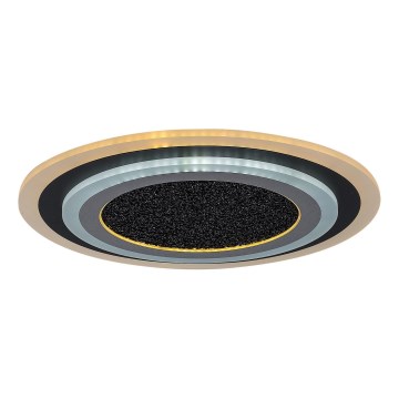 Rabalux - Dimbare LED Plafondlamp LED/56W/230V 3000/4000/6000K zwart + afstandsbediening