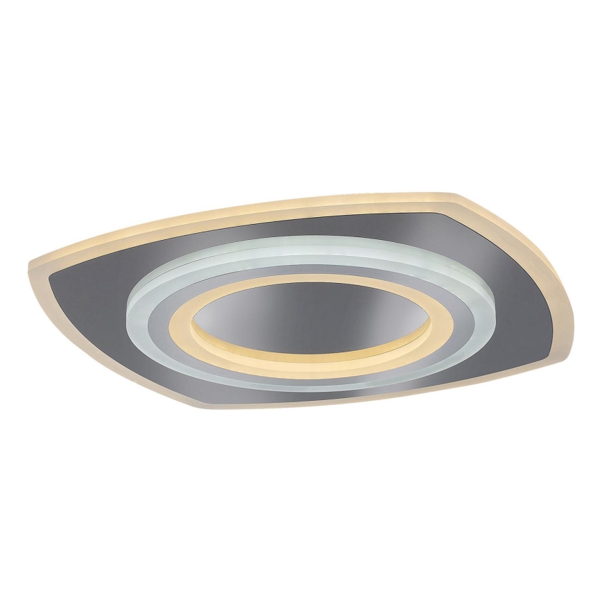 Rabalux - Dimbare LED Plafondlamp LED/60W/230V 3000/4000/6000K mat chroom + afstandsbediening
