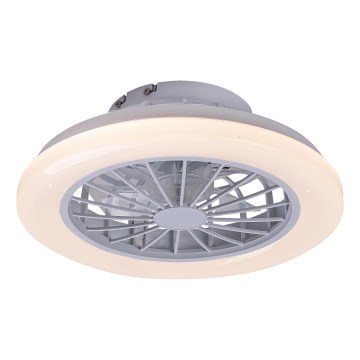 Rabalux - dimbare LED-plafondlamp met ventilator LED/24W/230V 3000-6500K + afstandsbediening