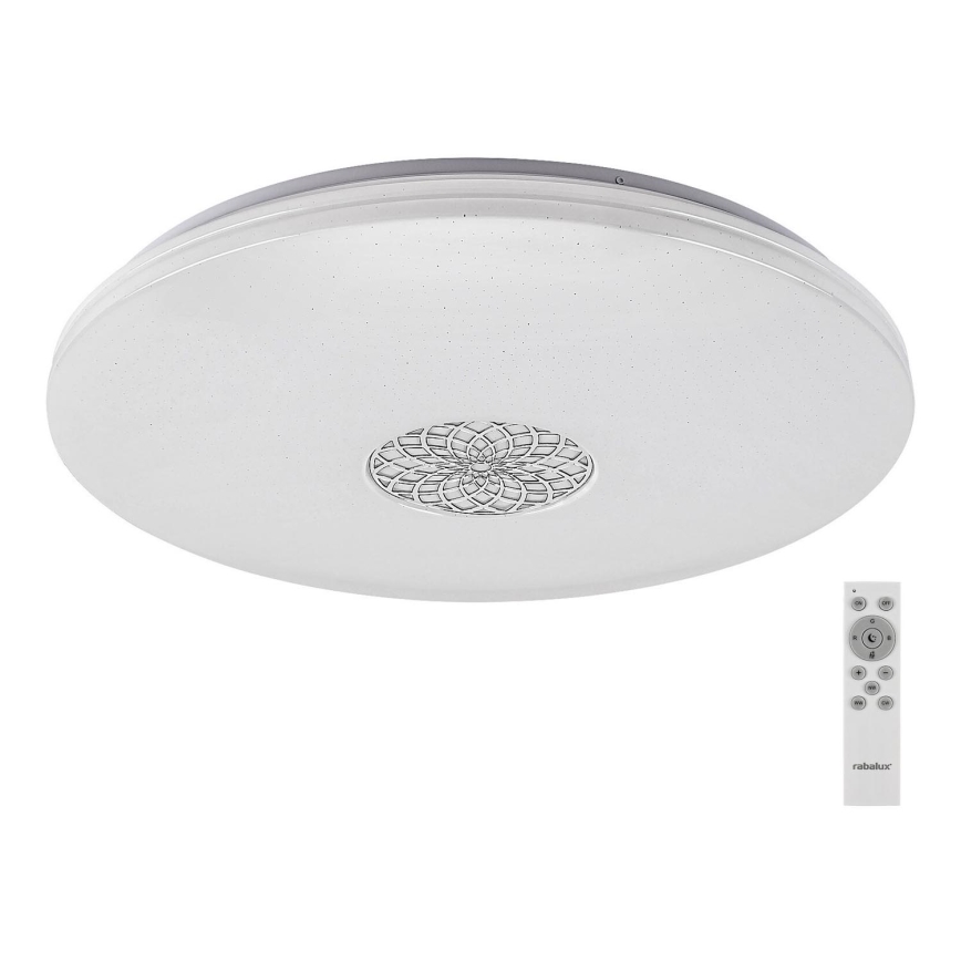 Rabalux - Dimbare LED RGB plafondlamp LED/40W/230V 3000-6500K Wi-Fi Tuya diameter 60 cm + afstandsbediening